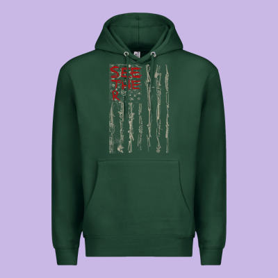 Seether Bone Flag Premium Hoodie Designed By Artmosaic