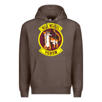 Coffee Air Force Wild Weasel YGBSM Premium Hoodie - ArtMosaic