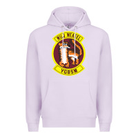 Lilac Air Force Wild Weasel YGBSM Premium Hoodie - ArtMosaic