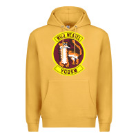 Mustard Air Force Wild Weasel YGBSM Premium Hoodie - ArtMosaic
