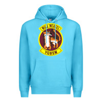 Ocean Blue Air Force Wild Weasel YGBSM Premium Hoodie - ArtMosaic