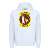 White Air Force Wild Weasel YGBSM Premium Hoodie - ArtMosaic