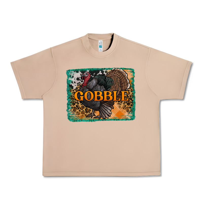Thanksgiving Turkey Gobble With Background Urban Heavy Tee by RanaPortraitStore | Teevron