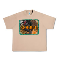 Burro thanksgiving turkey gobble with background Urban Heavy Tee - RanaPortraitStore