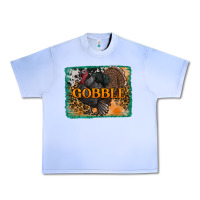 Grape Ice thanksgiving turkey gobble with background Urban Heavy Tee - RanaPortraitStore