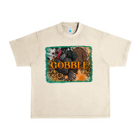 Sandshell thanksgiving turkey gobble with background Urban Heavy Tee - RanaPortraitStore