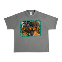 Tornado thanksgiving turkey gobble with background Urban Heavy Tee - RanaPortraitStore