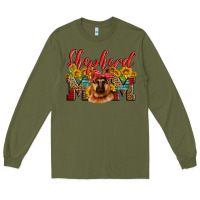 Army Green german shepherd mom Long Sleeve Tee - Artiststas