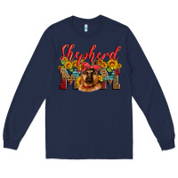 Navy german shepherd mom Long Sleeve Tee - Artiststas