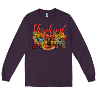 Plum german shepherd mom Long Sleeve Tee - Artiststas