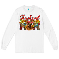 White german shepherd mom Long Sleeve Tee - Artiststas