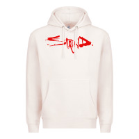 Pale Pink staind Premium Hoodie - ArtMosaic