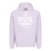 Lilac If Papa Can't Fix It We're All Screwed - Fathers Day Premium Hoodie - ArtMosaic