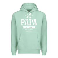 Seafoam If Papa Can't Fix It We're All Screwed - Fathers Day Premium Hoodie - ArtMosaic
