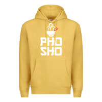 Antique Gold pho sho foodie asian food humor chopsticks funny Premium Hoodie - ArtMosaic