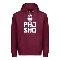 Burgundy pho sho foodie asian food humor chopsticks funny Premium Hoodie - ArtMosaic
