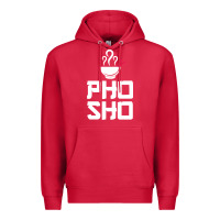 Cardinal pho sho foodie asian food humor chopsticks funny Premium Hoodie - ArtMosaic