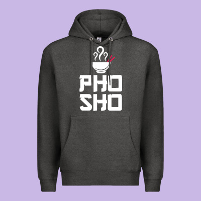Pho Sho Foodie Asian Food Humor Chopsticks Funny Premium Hoodie Designed By Artmosaic