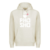 Oatmeal Heather pho sho foodie asian food humor chopsticks funny Premium Hoodie - ArtMosaic
