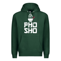 Sports Green pho sho foodie asian food humor chopsticks funny Premium Hoodie - ArtMosaic