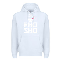 White pho sho foodie asian food humor chopsticks funny Premium Hoodie - ArtMosaic