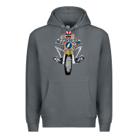 Rock grateful motor ber Premium Hoodie - ArtMosaic