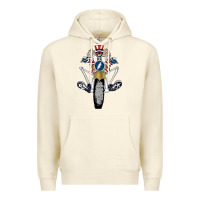 Sandshell grateful motor ber Premium Hoodie - ArtMosaic