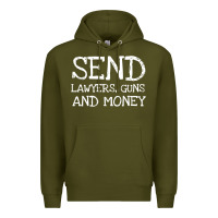 Army Green Warren Zevon Send Lawyers Guns and Money Music Shirt Premium Hoodie - ArtMosaic