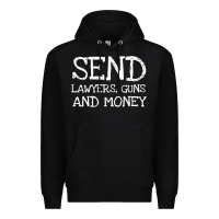 Black Warren Zevon Send Lawyers Guns and Money Music Shirt Premium Hoodie - ArtMosaic