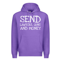 Purple Warren Zevon Send Lawyers Guns and Money Music Shirt Premium Hoodie - ArtMosaic