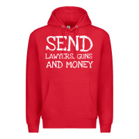 Red Warren Zevon Send Lawyers Guns and Money Music Shirt Premium Hoodie - ArtMosaic