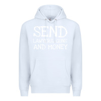 White Warren Zevon Send Lawyers Guns and Money Music Shirt Premium Hoodie - ArtMosaic