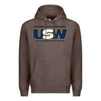 Coffee United Steelworkers - Unity and Strength for Worke Premium Hoodie - ArtMosaic
