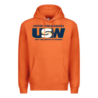 Carrot United Steelworkers - Unity and Strength for Worke Premium Hoodie - ArtMosaic