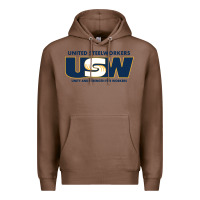 Chestnut United Steelworkers - Unity and Strength for Worke Premium Hoodie - ArtMosaic