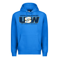 True Royal United Steelworkers - Unity and Strength for Worke Premium Hoodie - ArtMosaic