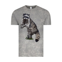 Raccoon Illustrations Vintage Tee | Teevron