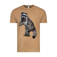 Vintage Camel Raccoon Illustrations Vintage Tee - LillyAllenDesigns