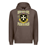 Coffee Borinqueneers Puerto Rico Flag Honor Et Fidelitas Premium Hoodie - ArtMosaic
