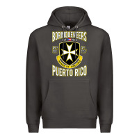 Smoke Borinqueneers Puerto Rico Flag Honor Et Fidelitas Premium Hoodie - ArtMosaic