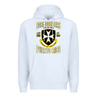 White Borinqueneers Puerto Rico Flag Honor Et Fidelitas Premium Hoodie - ArtMosaic