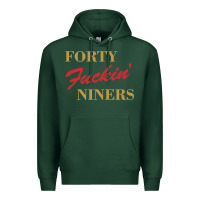 Sports Green forty fvckin' niners Premium Hoodie - ArtMosaic