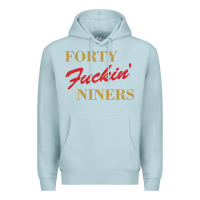 Blue Mist forty fvckin' niners Premium Hoodie - ArtMosaic