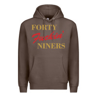 Coffee forty fvckin' niners Premium Hoodie - ArtMosaic