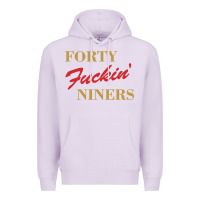 Lilac forty fvckin' niners Premium Hoodie - ArtMosaic