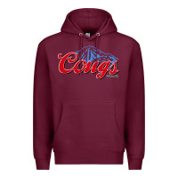 Burgundy wsu cougs Premium Hoodie - ArtMosaic