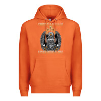 Carrot jesus christian biker never ride alone Premium Hoodie - ArtMosaic