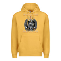 Mustard jesus christian biker never ride alone Premium Hoodie - ArtMosaic