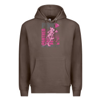 Coffee Pink Panther Premium Hoodie - ArtMosaic