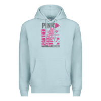 Blue Mist Pink Panther Premium Hoodie - ArtMosaic